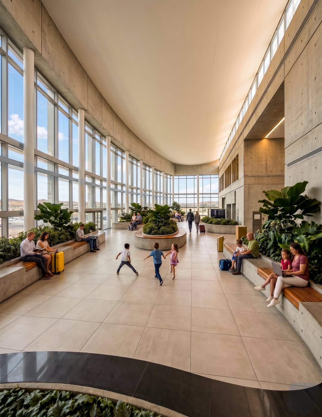 Interior atrium