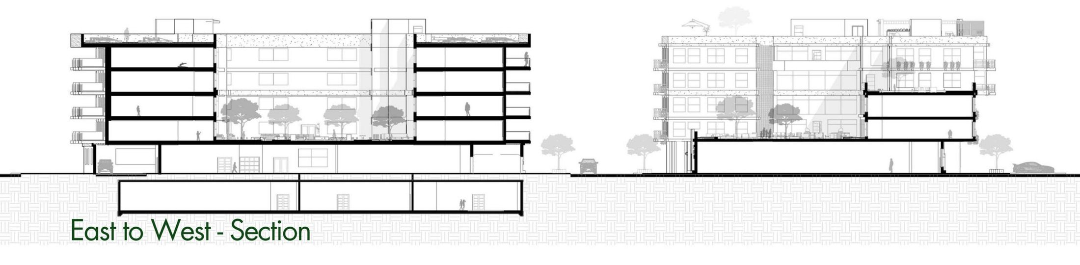 Condos east to west section