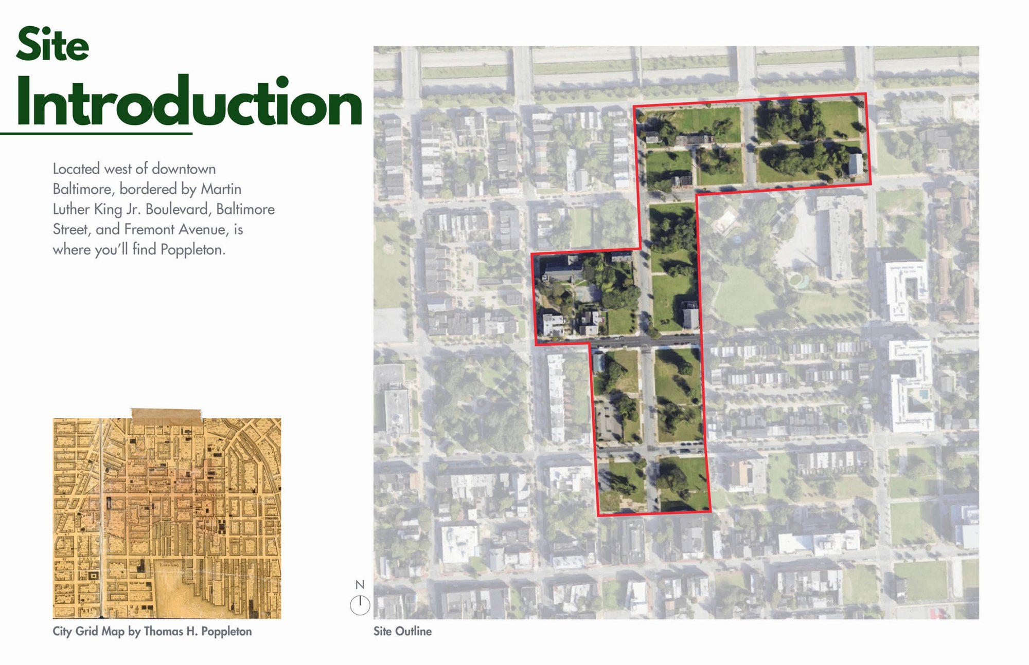 Poppleton site introduction and outline